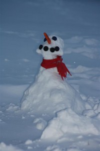 The Girls' Little Snowman